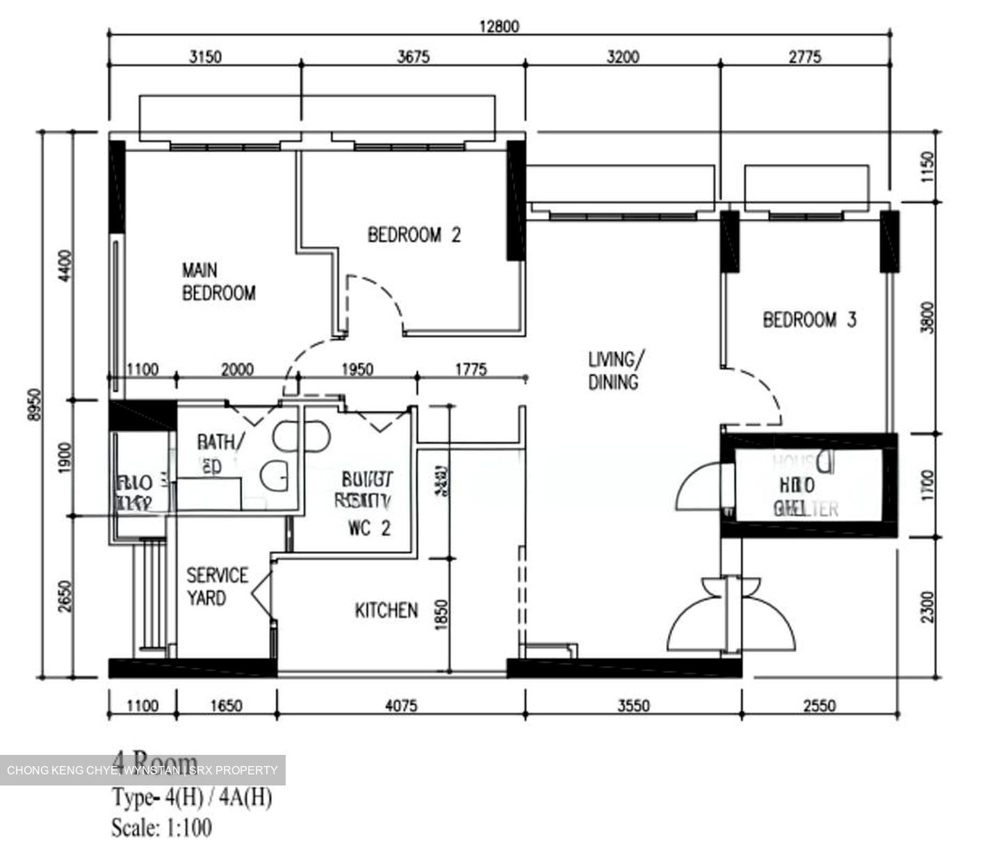 Blk 415D Waterfront I @ Northshore (Punggol), HDB 4 Rooms #560591891